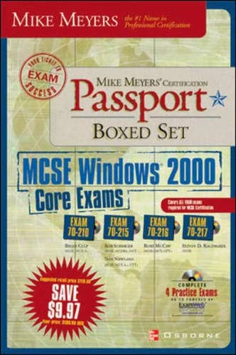 Mike Meyers' MCSE Windows(R) 2000 Core Exams Certification Passport Boxed Set (Exams 70-210,70-215,70-216,70-217) - Image 1
