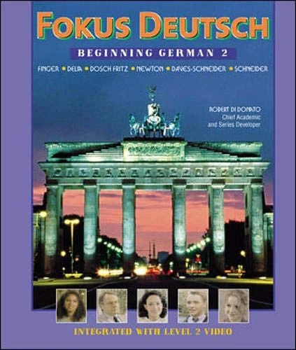 Fokus Deutsch: Beginning German 2 (Student Edition + Listening Comprehension Audio Cassette)