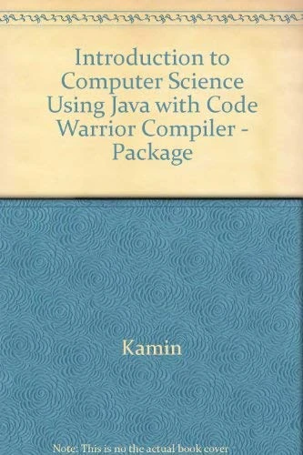 Introduction to Computer Science Using Java with Code Warrior Compiler - Package