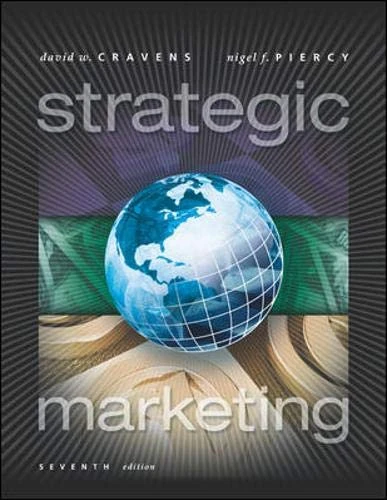Strategic Marketing (McGraw-Hill/Irwin Series in Marketing)