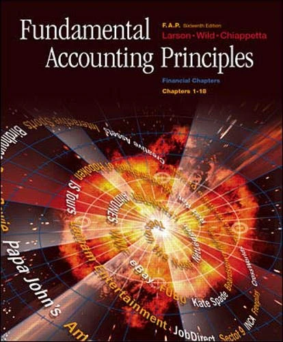 Fundamental Accounting Principles, Chapters 1-18, Financial Chapters with FAP Partner Vol. 1 & 2 CDs, Net Tutor & PowerWeb Package