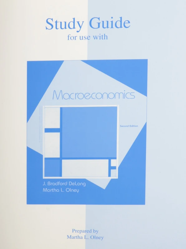 Study Guide to accompany Macroeconomics