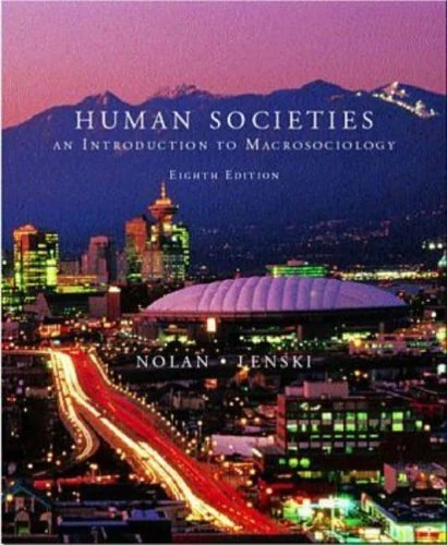 Human Societies: An Introduction to Macrosociology