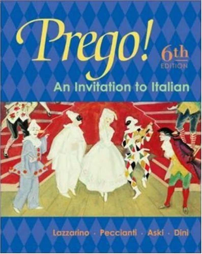 Prego! An Invitation to Italian Student Prepack with Bind-In Card