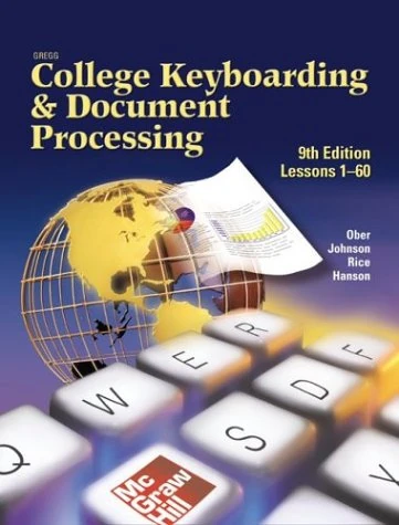 Gregg College Keyboarding and Document Processing (GDP) Kit 1 for Word 2003 (Lessons 1-60)