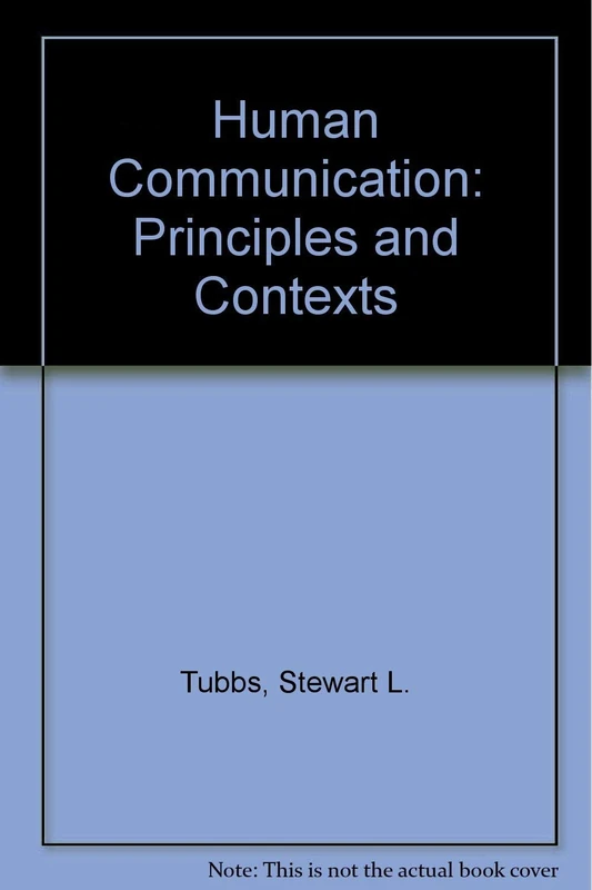 Human Communication: Principles and Contexts - Image 1