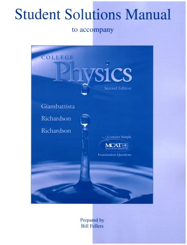 Student Solutions Manual to accompany College Physics