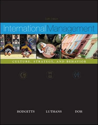 International Management: Culture, Strategy and Behavior w/ OLC card MP