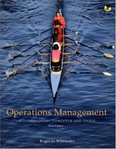 Operations Management: Contemporary Concepts and Cases with Student CD-ROM