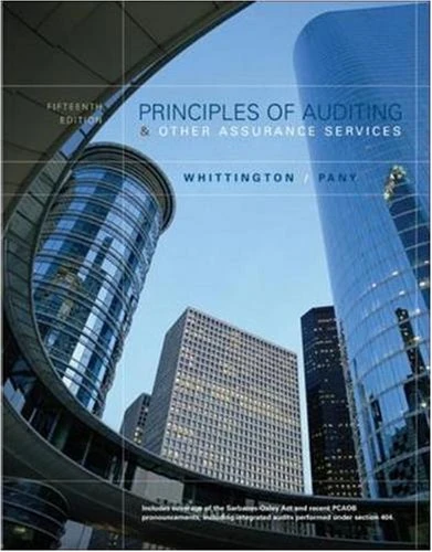 MP Principles of Auditing and Other Assurance Services with Updated Chapters 5, 6 & 7