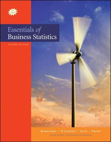 Essentials of Business Statistics with Student CD (The Mcgraw-hill/Irwin Series: Business Statistics and Quantitative Methods and Management Science)