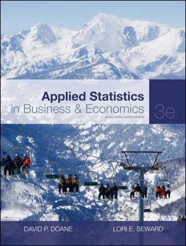 Applied Statistics in Business and Economics (The Mcgraw-hill/Irwin Series, Operations and Decision Sciences)