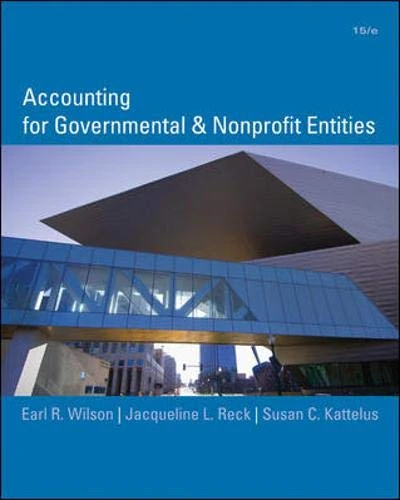 McGraw-Hill Accounting for Governmental and Nonprofit Entities