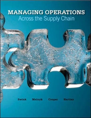 McGraw-Hill Managing Operations Across the Supply Chain Book