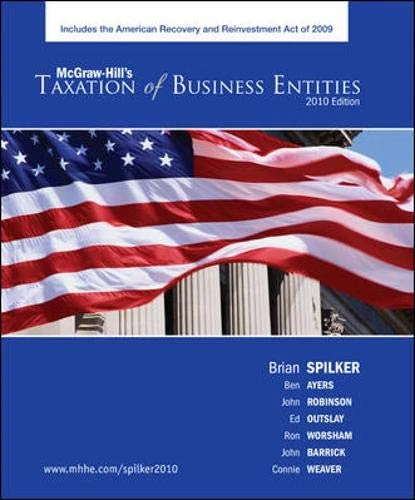 Taxation of Business Entities, 2010 edition