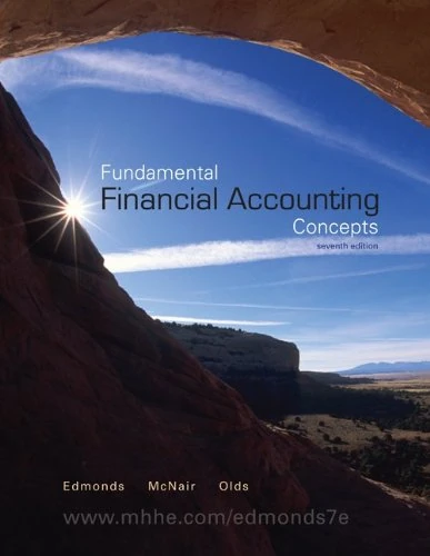 McGraw-Hill Fundamental Financial Accounting Concepts Book