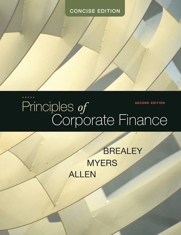 Principles of Corporate Finance, Concise (IRWIN FINANCE)