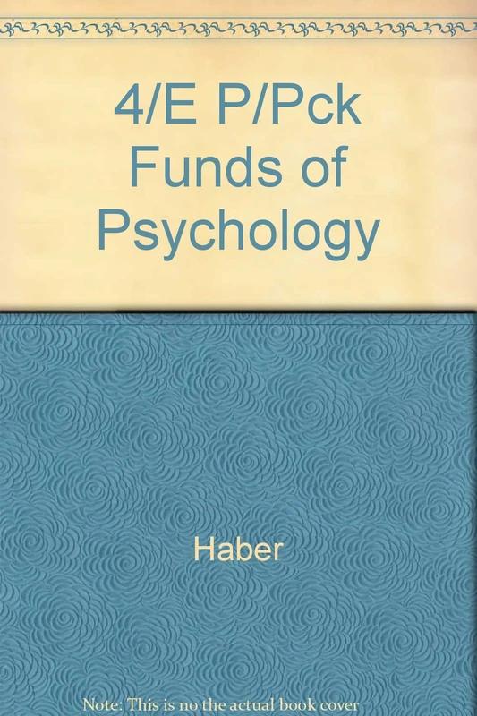Funds of Psychology 4th Edition Paperback - McGraw-Hill