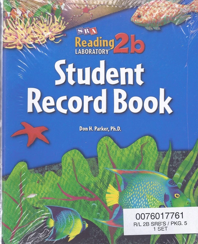Reading Lab 2b, Student Record Book (5-pack), Levels 2.5 - 8.0 - Image 1