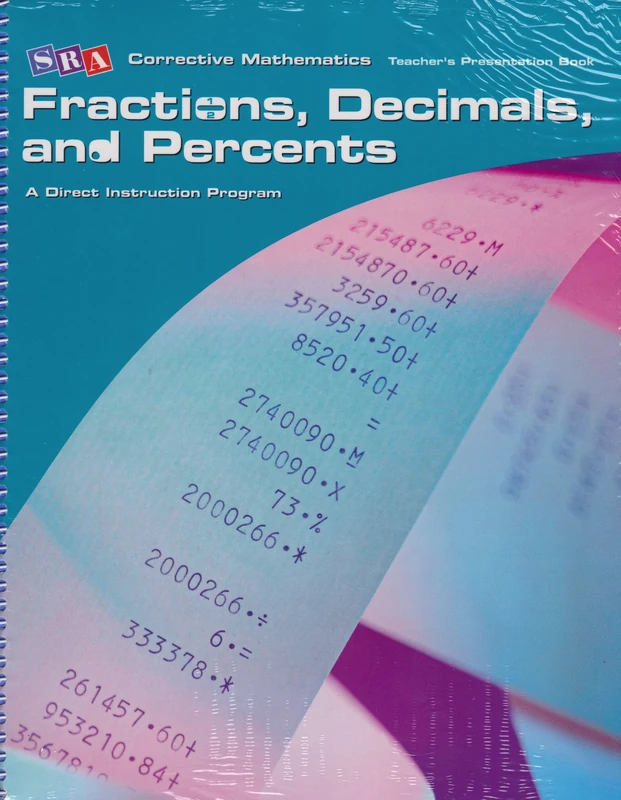 Corrective Mathematics Fractions, Decimals, and Percents, Teacher Materials (MATH MODULES-FRAC, DEC, PERCT) - Image 1