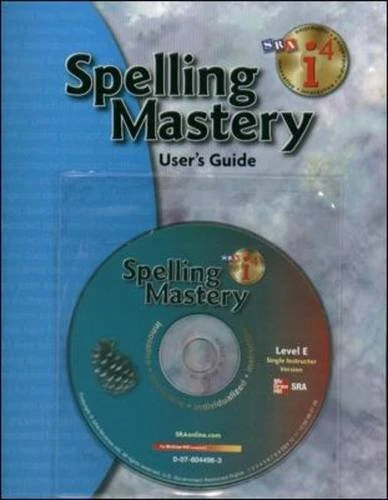 Spelling Mastery - Additional i4 Software Single Instructor Version - Level E
