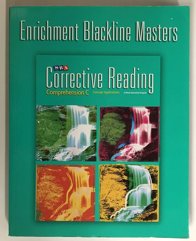 Corrective Reading Comprehension Level C, Enrichment Blackline Master (CORRECTIVE READING DECODING SERIES)