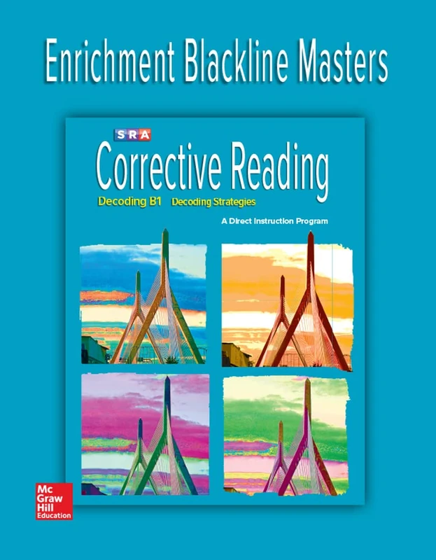 Corrective Reading Decoding Level B1, Enrichment Blackline Master - Image 1