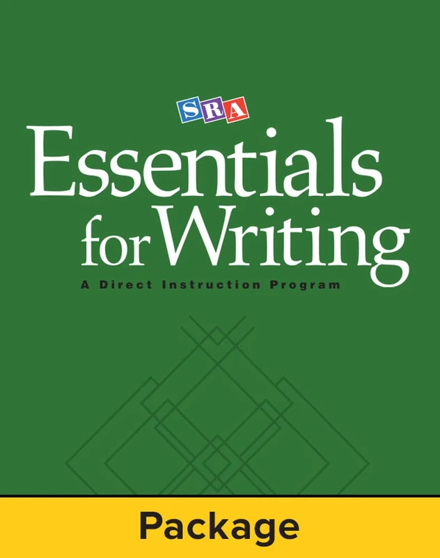 McGraw-Hill SRA Essentials for Writing - Middle/High School