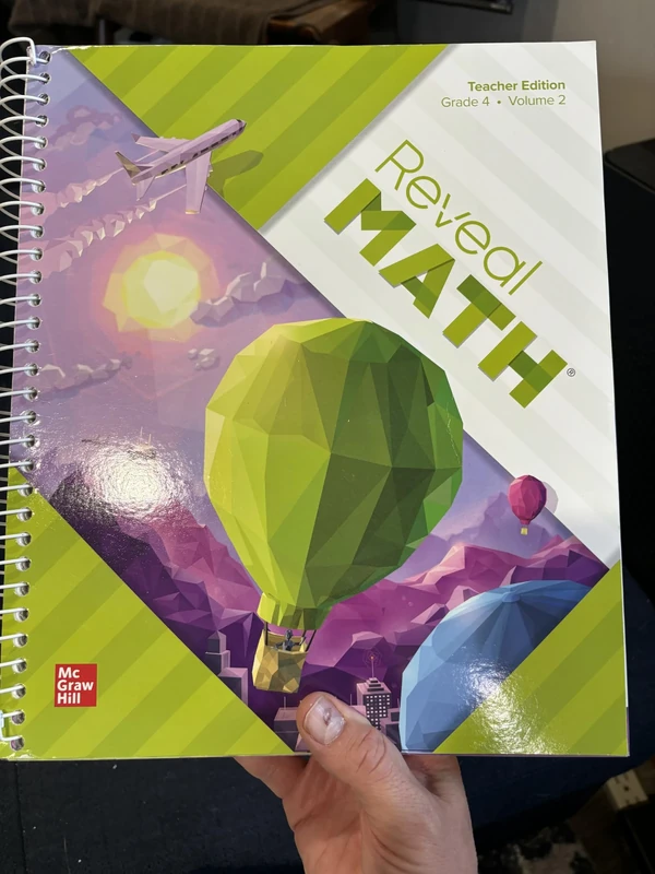 Reveal Math, Grade 4, Teacher Edition, Volume 2 (Reveal Math Elementary)