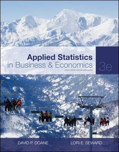 Applied Statistics in Business and Economics with Connect Access Card