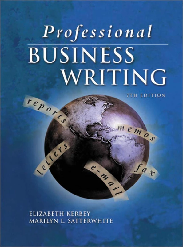 Professional Business Writing, Student Text-Workbook with CD-Rom (MODERN BUSINESS CORRESPONDENCE)