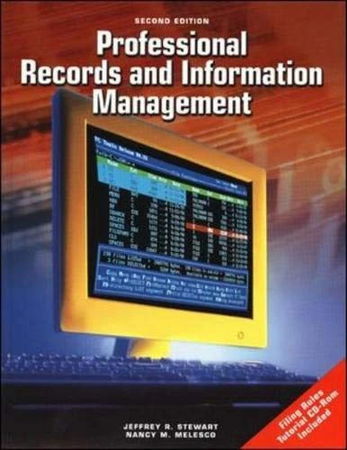Professional Records And Information Management Student Edition with CD-ROM