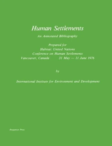 Human Settlements: An Annotated Bibliography - Image 1