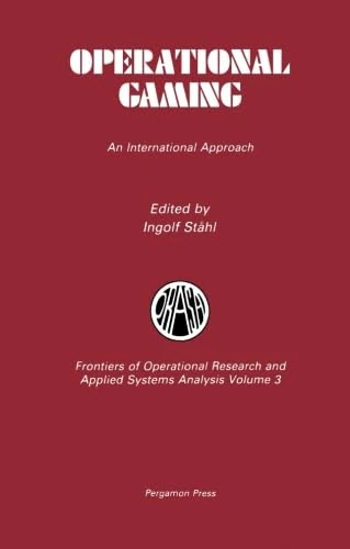 Operational Gaming: An International Approach