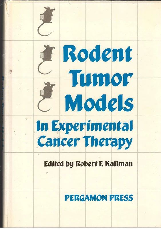 Rodent Tumour Models in Experimental Cancer Therapy
