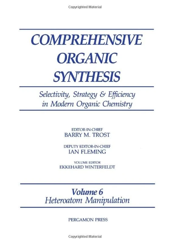 Heteroatom Manipulation (Comprehensive Organic Synthesis II - Online)