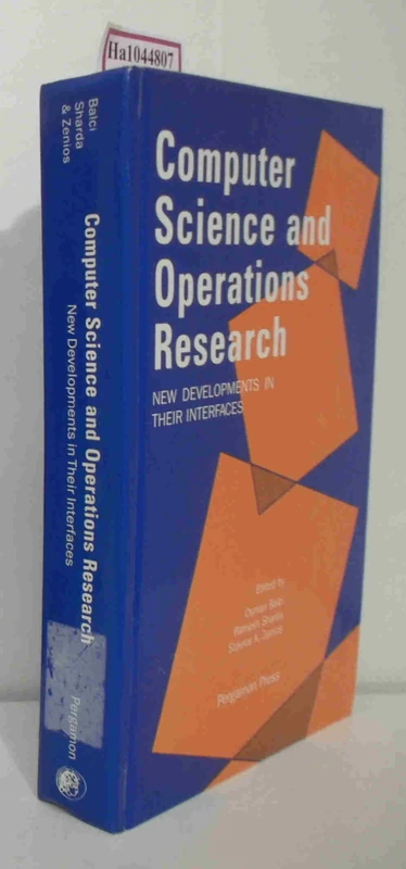 Computer Science and Operations Research: New Developments in their Interfaces