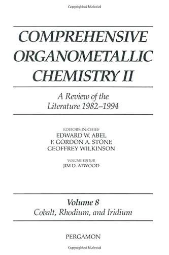 Cobalt, Rhodium and Iridium: A Review of the Literature 1982-1994: 8