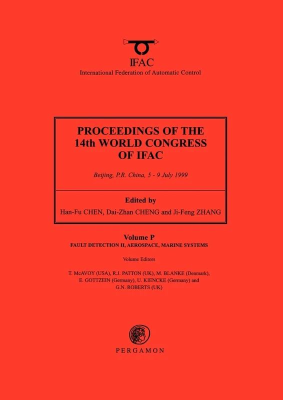 Fault Detection II, Aerospace, Marine Systems (Volume P) (IFAC Proceedings Volumes, Volume P)