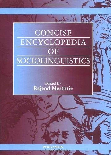 Concise Encyclopedia of Sociolinguistics - Image 1