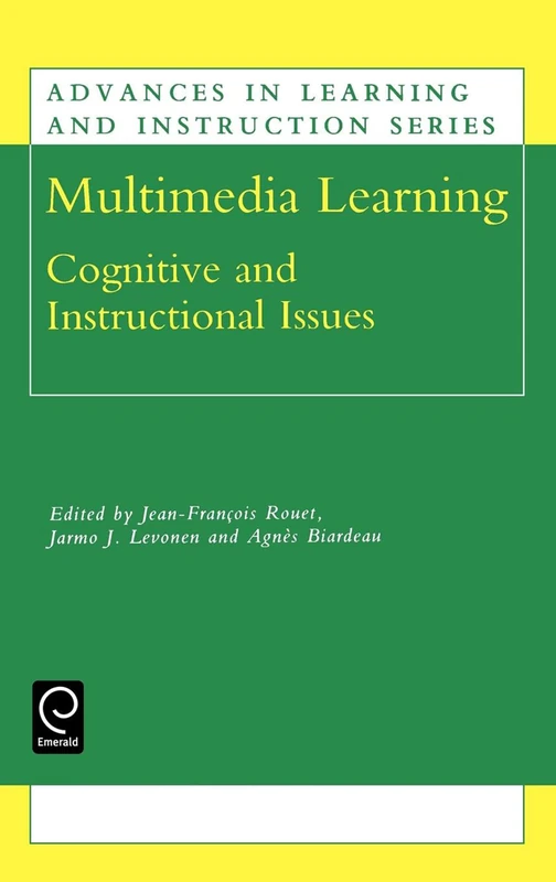 Multimedia Learning: Cognitive and Instructional Issues: 7 (Advances in Learning and Instruction Series, 7)