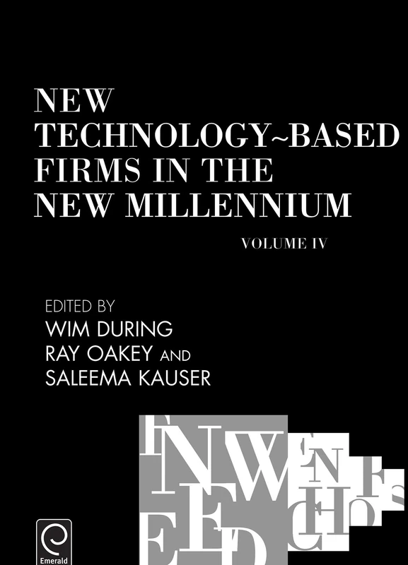 New Technology-Based Firms in the New Millennium: 4