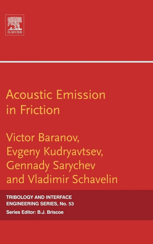 Elsevier Acoustic Emission in Friction - Tribology Volume 53 - Image 1