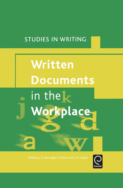 Written Documents in the Workplace: 21 (Studies in Writing)
