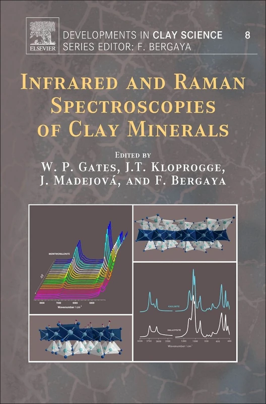 Infrared and Raman Spectroscopies of Clay Minerals (Volume 8) (Developments in Clay Science, Volume 8)