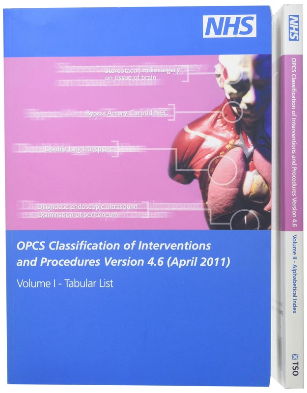 Tabular List (v. 1) (OPCS Classification of Interventions and Procedures Version 4.5 (April 2009)) - Image 1