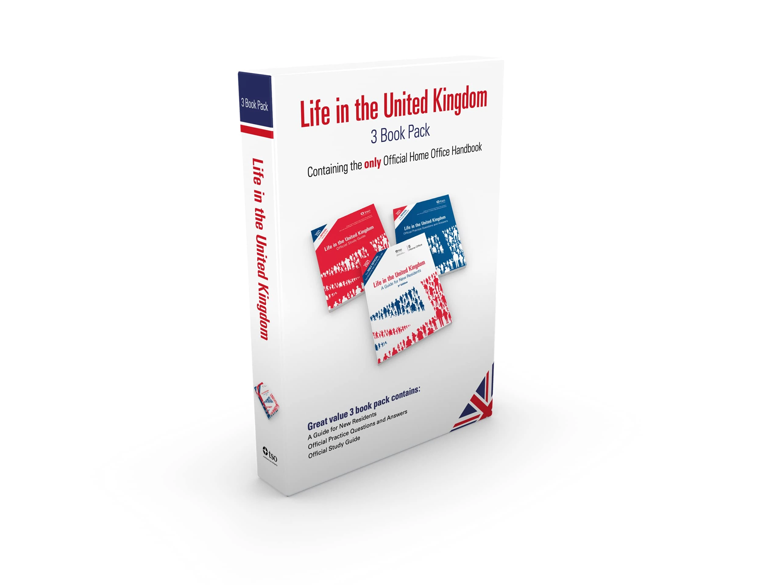 The Official Life in the UK Test Book Bundle: The Official Guide for New Residents, Question and Answer Book, and Study Guide