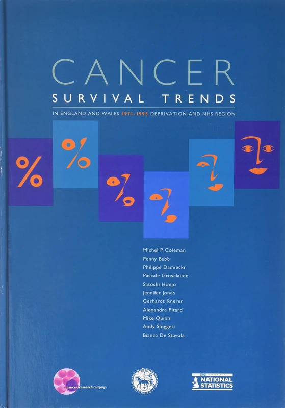Cancer Survival Trends 1971-1995 (Book and CD-ROM): Deprivation and NHS Region [book and CD-ROM Pack].