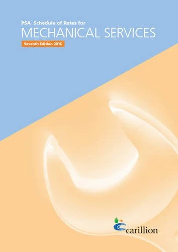 PSA schedule of rates for mechanical services