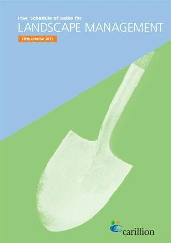 PSA schedule of rates for landscape management